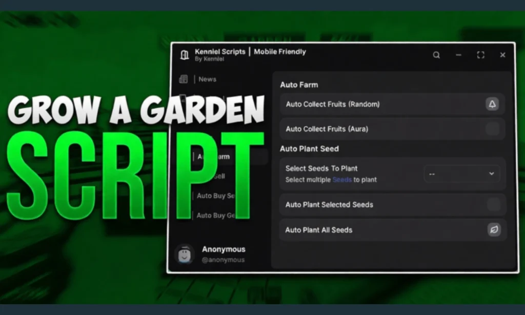 JJSploit Grow a Garden